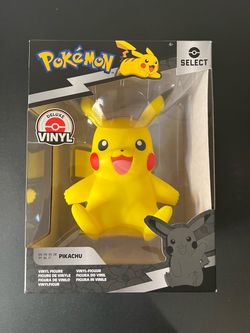 Jazwares: Pokemon Select - Pikachu Deluxe Vinyl Figure 8" Series 1 New