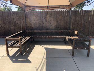 Outdoor bench