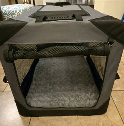 30 Inch Collapsible Portable Soft Dog Crate for Medium Dogs