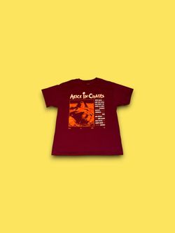 Alice In Chains Dirt Album Cover Rock Band T-Shirt Men’s Size Large Maroon