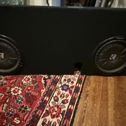 Kicker Subs And Amp