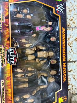 WWE Elite Submission Match Action Figure Set