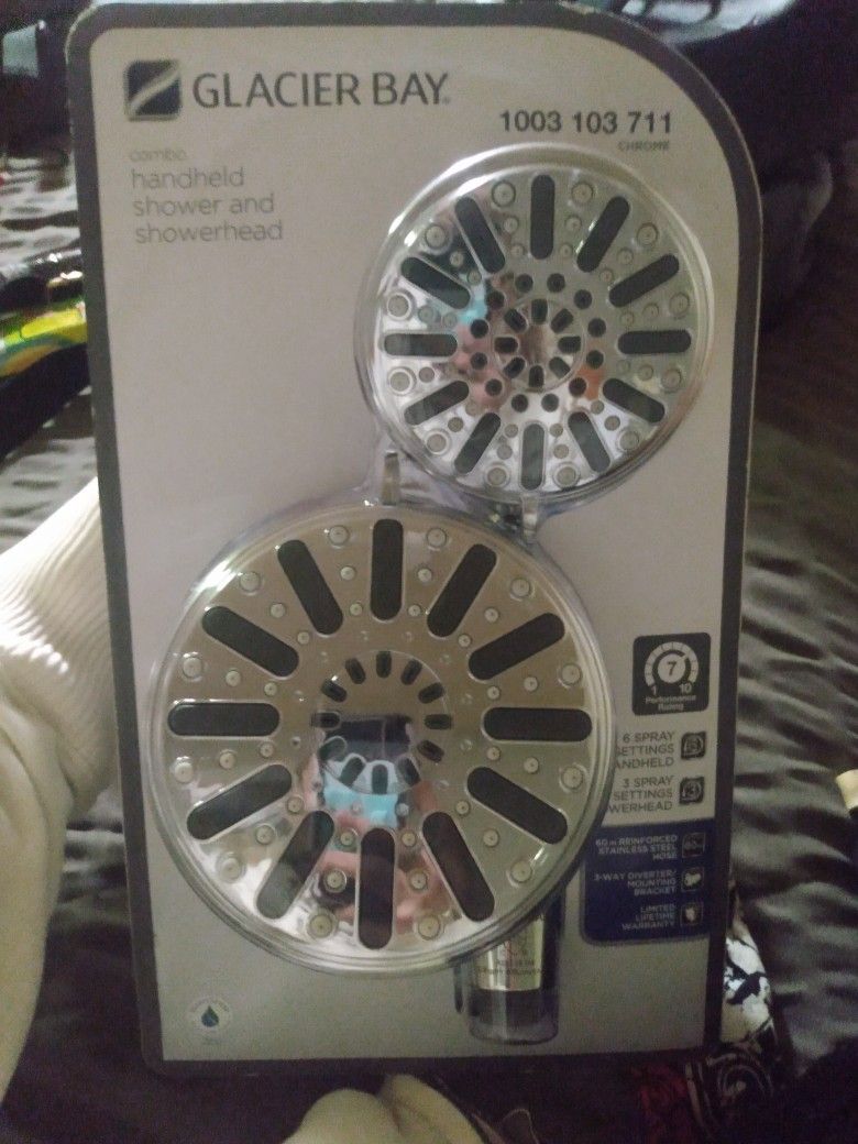 Glacier Handheld Shower And Shower Head