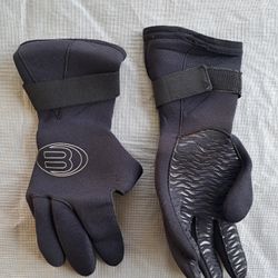 Black Scuba Diving Gloves