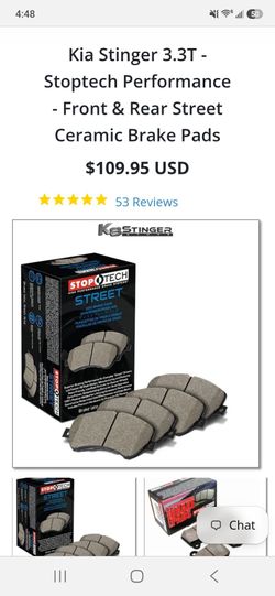 StopTech Kia Stinger brakepads