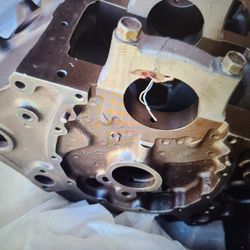 350 Chevy Small Block Bore .31 over at Machine Shop 