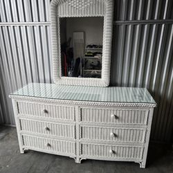 White dresser