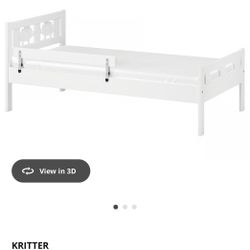 IKEA - KRITTER Bed Frame - White
