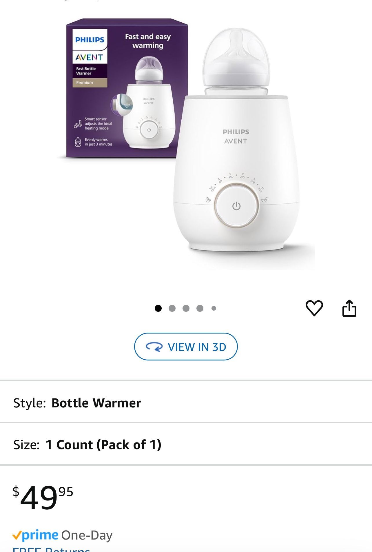 Phillips Agent Bottle Warmer