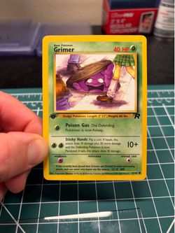 Pokemon Grimer 1st Ed