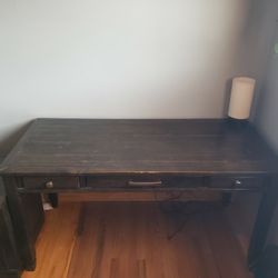 Computer Work Desk, File Cabinet And Chair Set