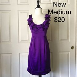 Purple Dress Medium