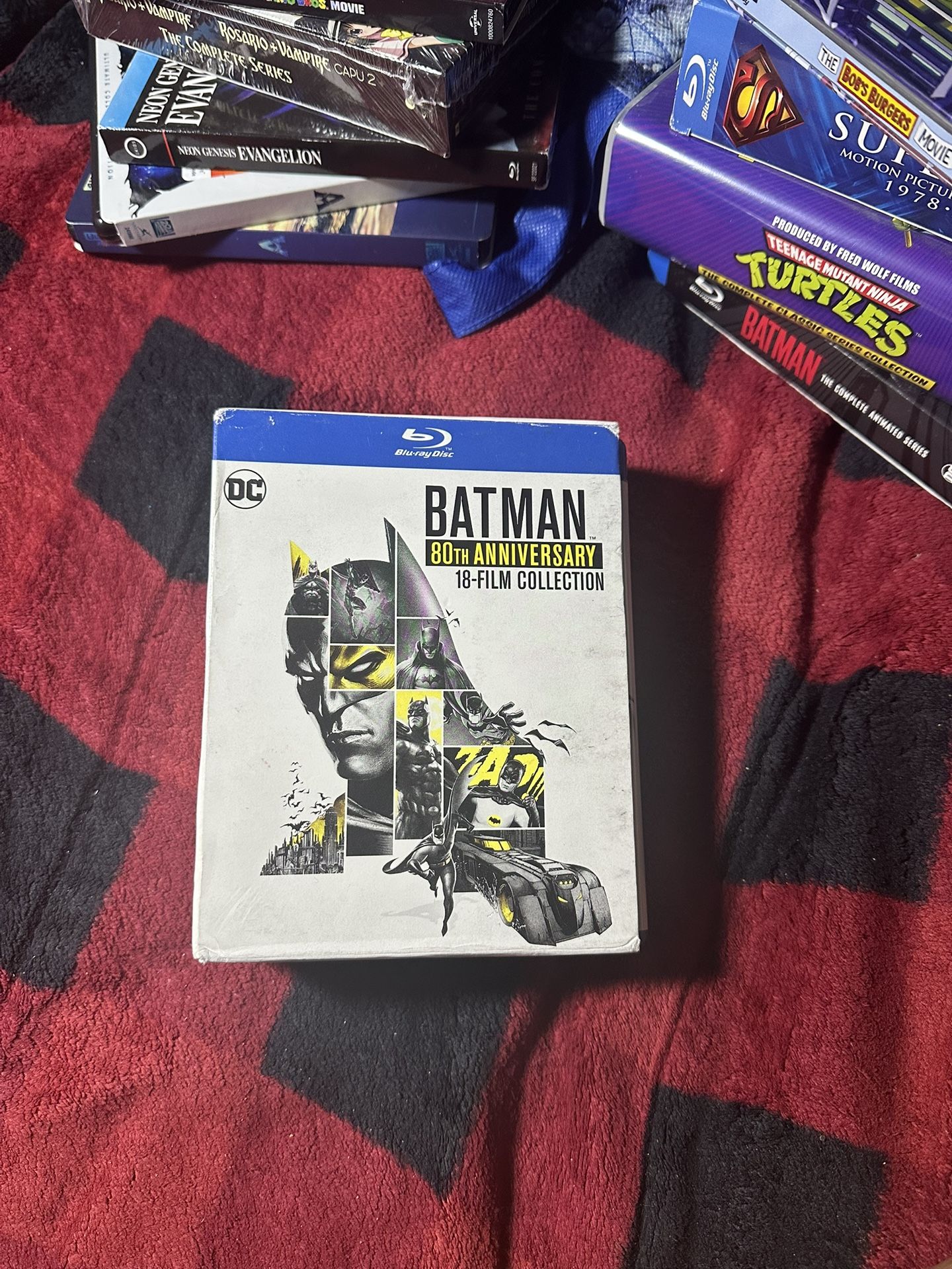 Animated Batman 80th Anniversary 18 Film Animated Collection Bluray