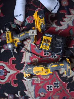 Dewalt multitool, impact, 20v battery and charger $180 for everything