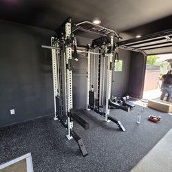 NEW Vesta Pro Series 3in1 Squat Rack | Functional Trainer | 45lbs Smith Machine | Pulley System | FREE DELIVERY🚚