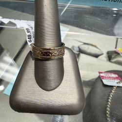 Elegant Braided Design Wedding Band $650 Size 8