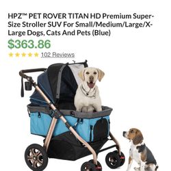 PET STROLLER HPZ BRAND LARGE