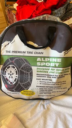 Alpine Sport Tire Chains for SUV/Light Truck