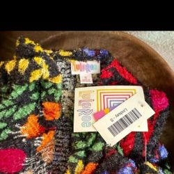 ♥️ NEW—Beautiful, vibrant & cozy cardigan by LuLaRoe 🧡 Size Small—generous sizing; may fit M/L

