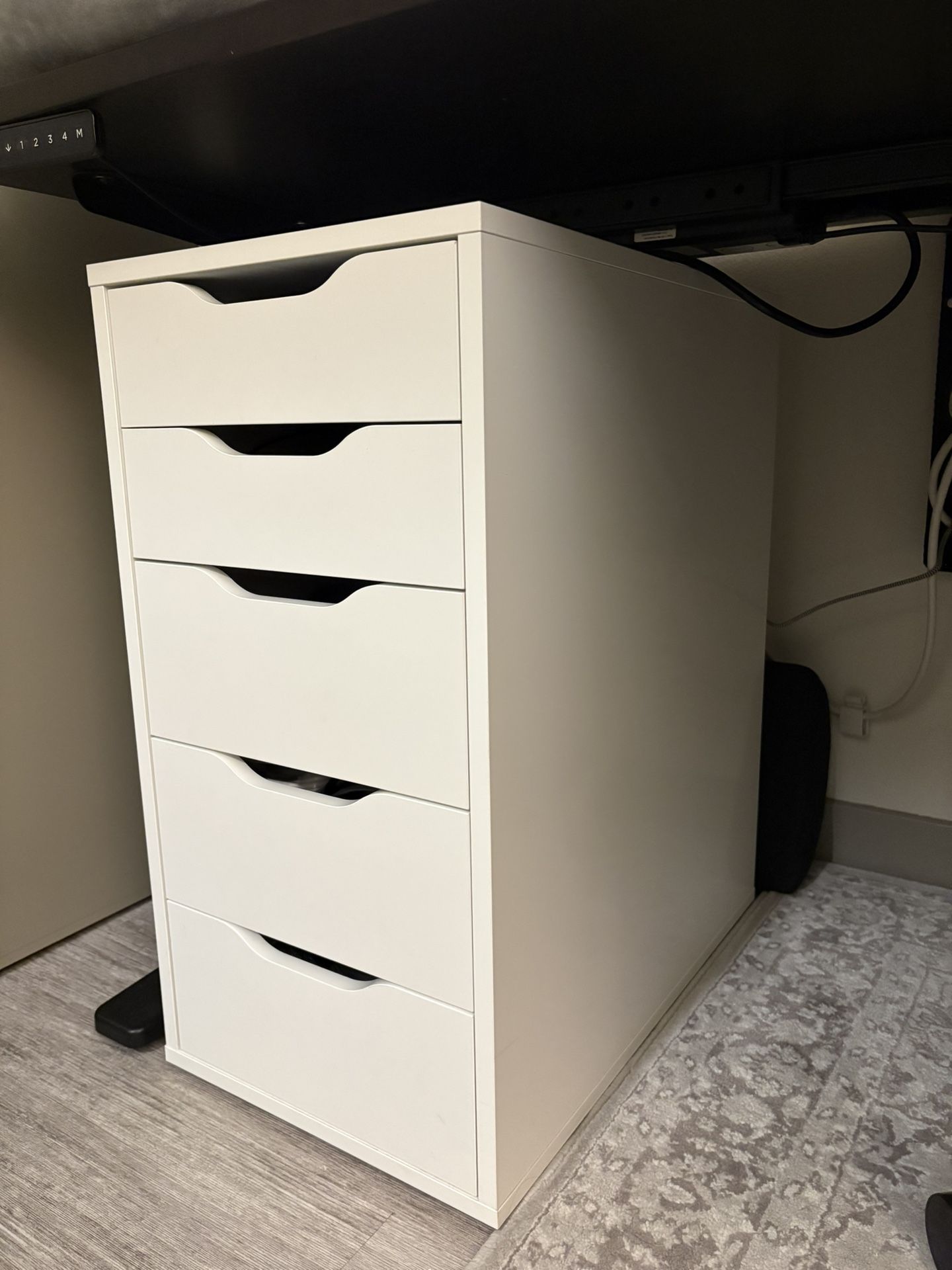 White ALEX Drawer Unit (two for $115 or one for $60)