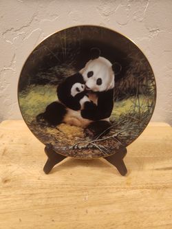 Will Nelson "The Panda" Collectors Plate 