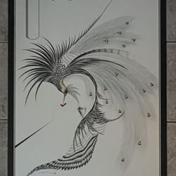 OTSUKA PRINT BIRDS 35x 23 Art Japanese