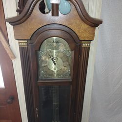 Vintage Steinway Company Grandfather Clock 