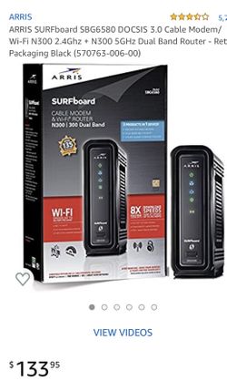 Arris Modem and Router