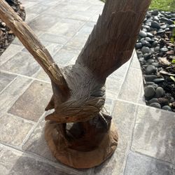 Hand Carved Eagle 