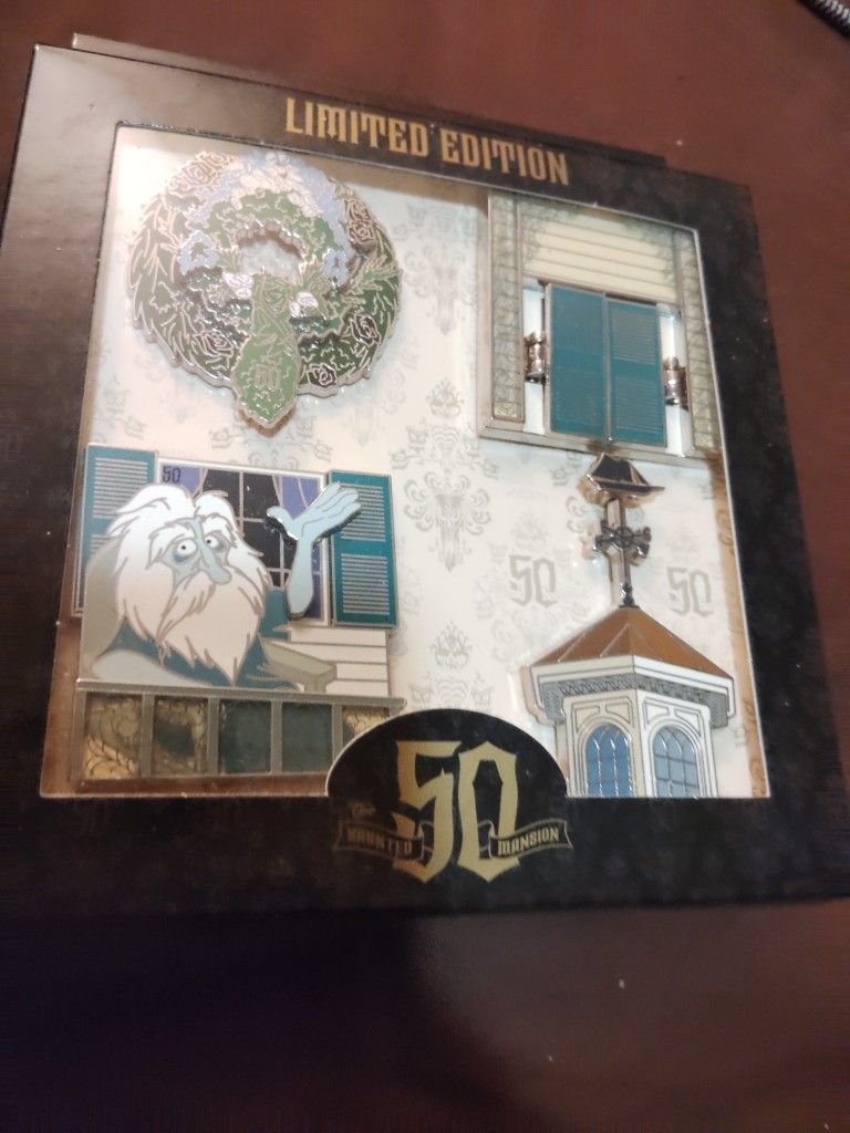 Haunted Mansion 50th Pin Set