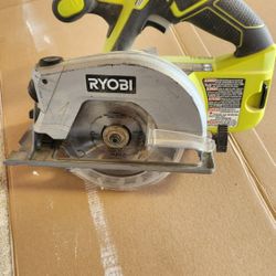 Ryobi 18V Cordless 5.5" Circular Saw with Blade. Tool only.  