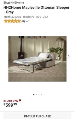 Mapleville Ottoman Sleeper