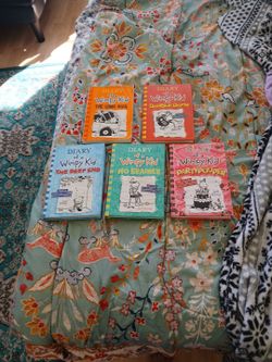 5 Diary Of A Wimpy Kid Books