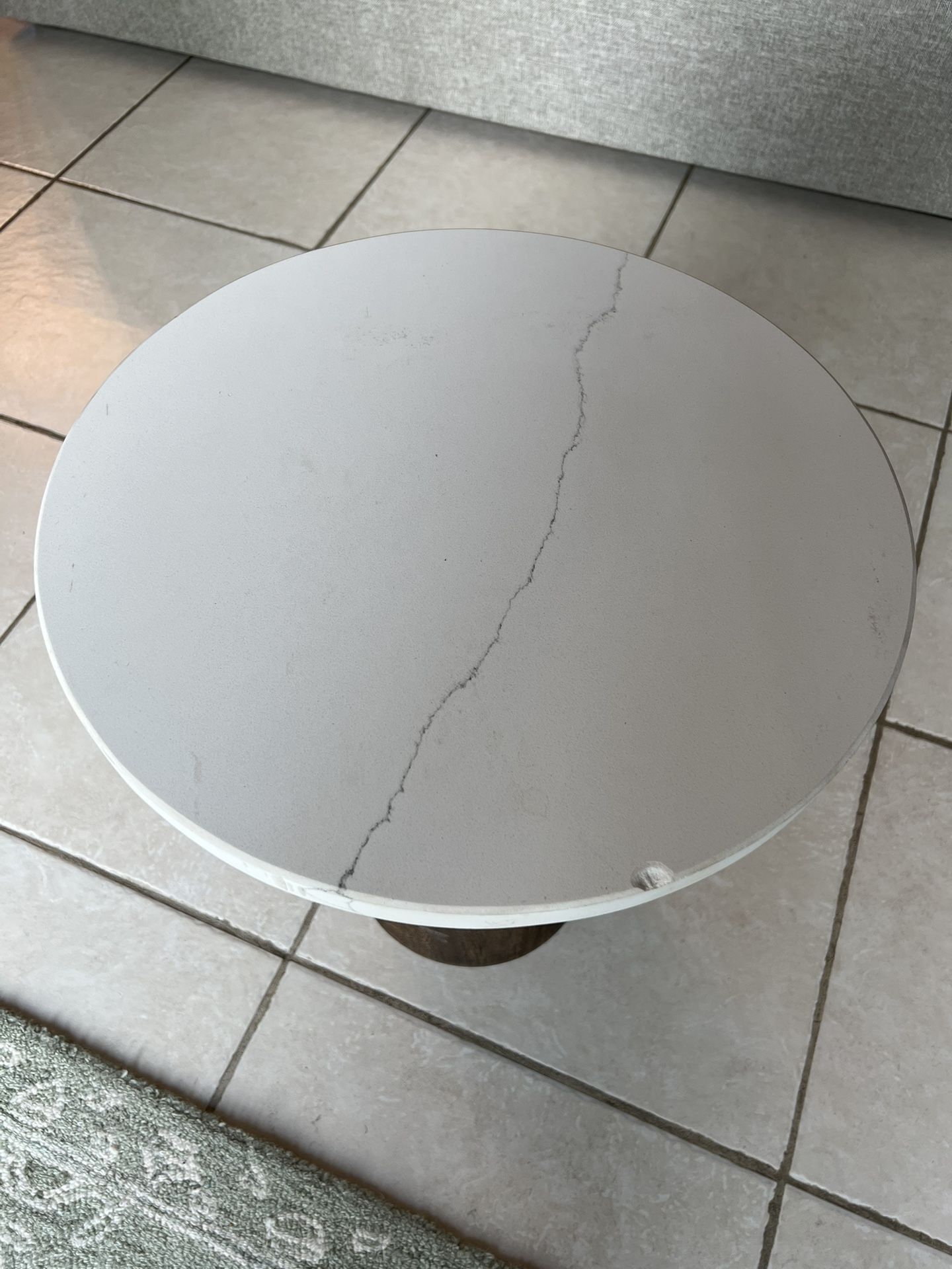 Marble End Table