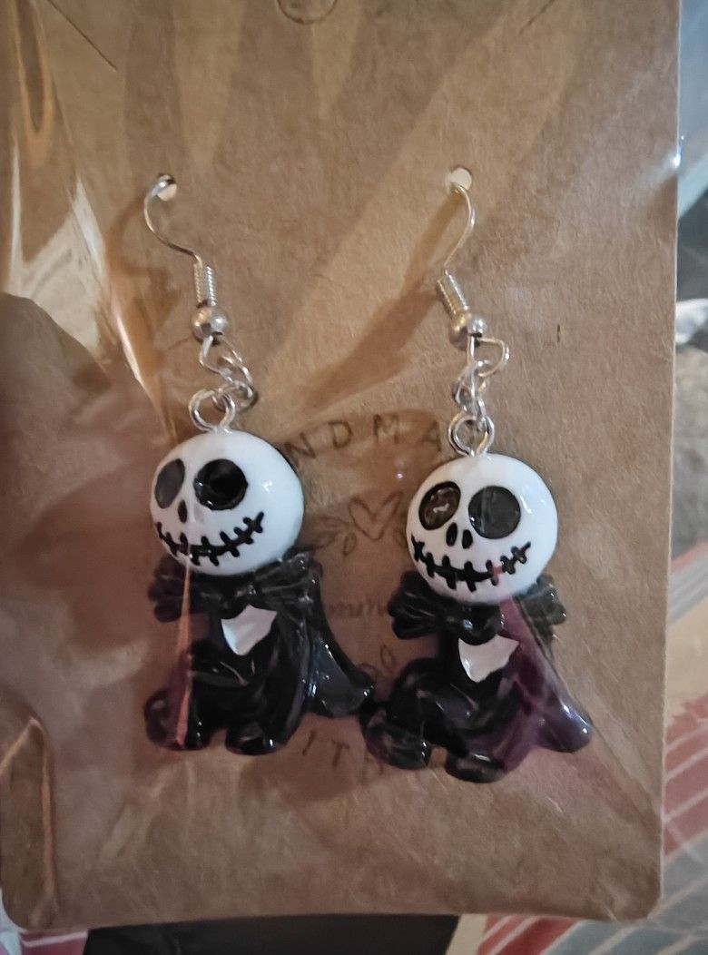 Jack Skeleton Earrings 