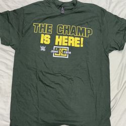 The Champ Is Here John Cena Tee Size Large