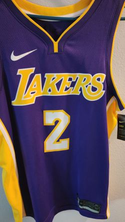 Nike LA Lakers #2 Ball NBA Jersey