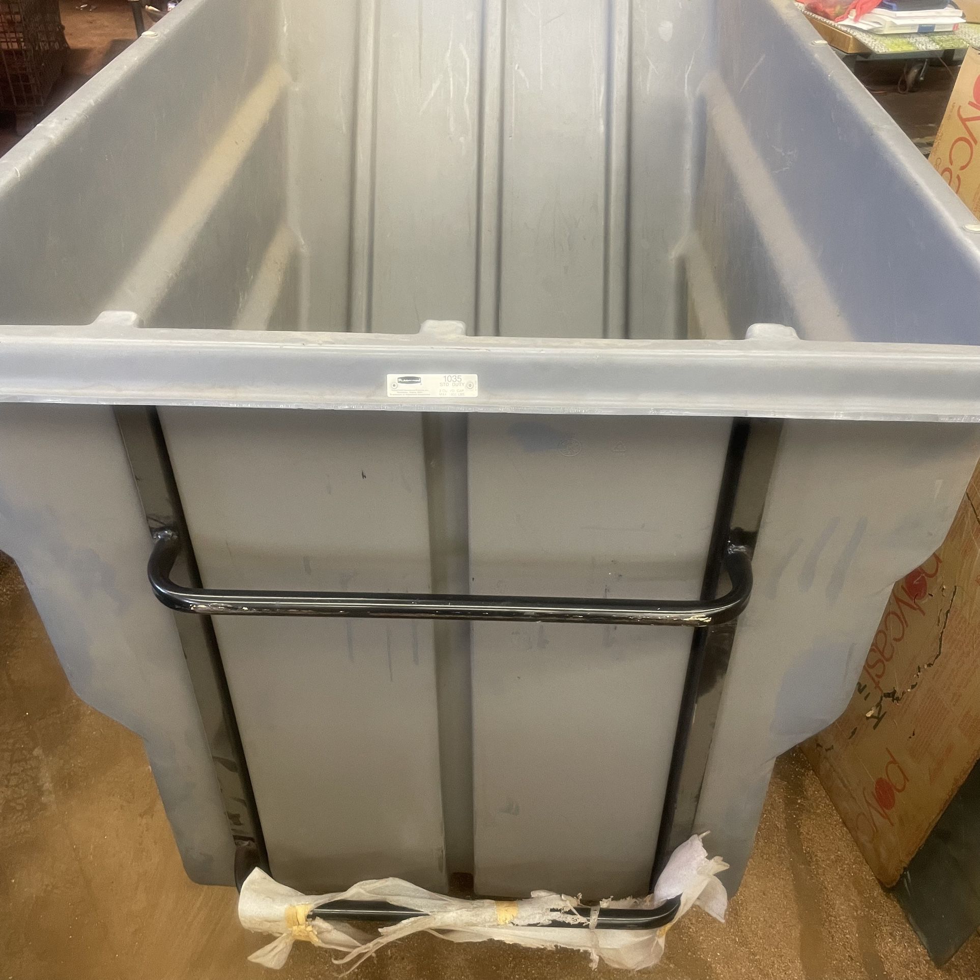 Large Garbage Container By Rubbermaid 