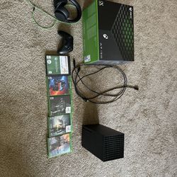 Xbox X With Accessories