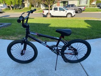 Kids bicycle BMX bicycle.