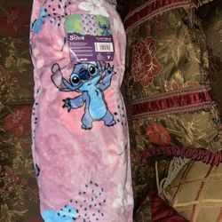 Hello Kitty And Stitch Blankets