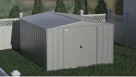 low Roof 10x 12 Arrow Metal Shed