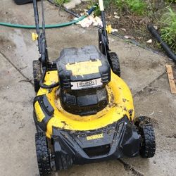 Dewalt Battery Powered Lawn Mower