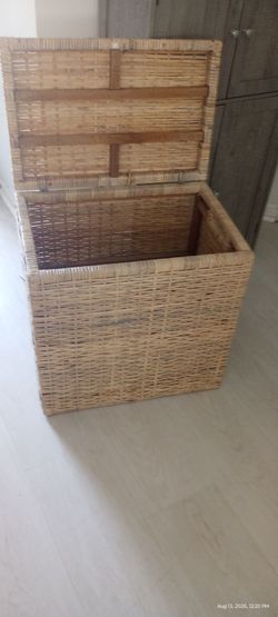 Wicker storage