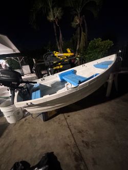 Yamaha 2.5hp and plastic boat