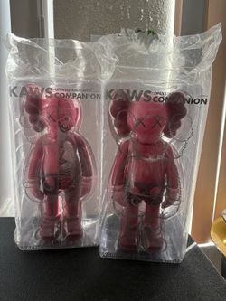 Pink and red KAWS