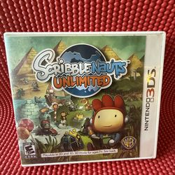 Scribblesnauts unlimited Nintendo 3ds