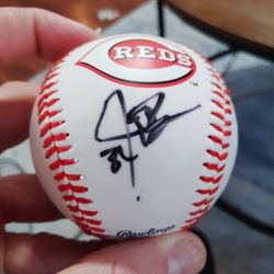 Authentic Jay Bruce Signed Baseball