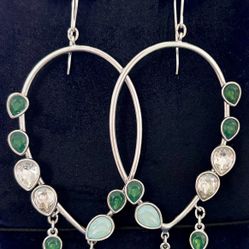 Swarovski drop earrings 