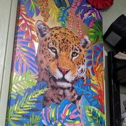 Tiger Paint Frame 